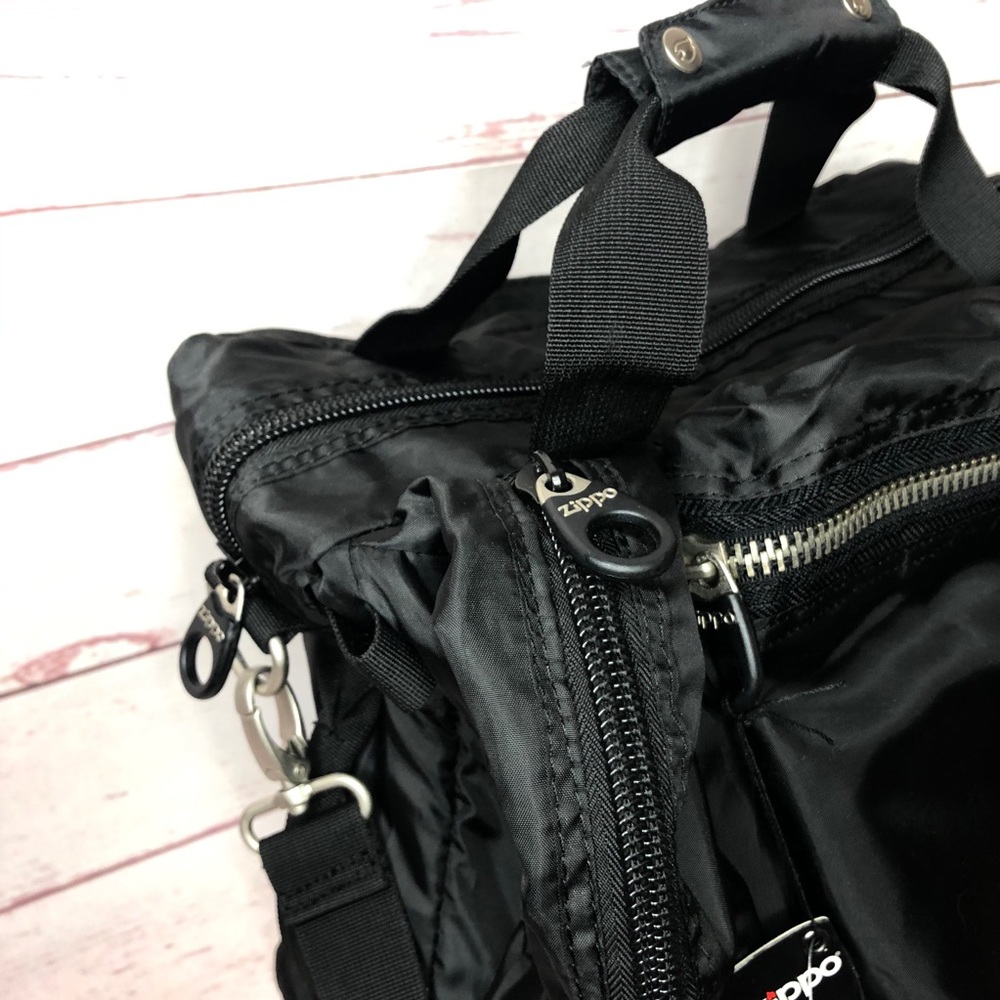 Zippo Messenger Shoulder Bag Strap Reporter Laptop - Picture 3 of 7